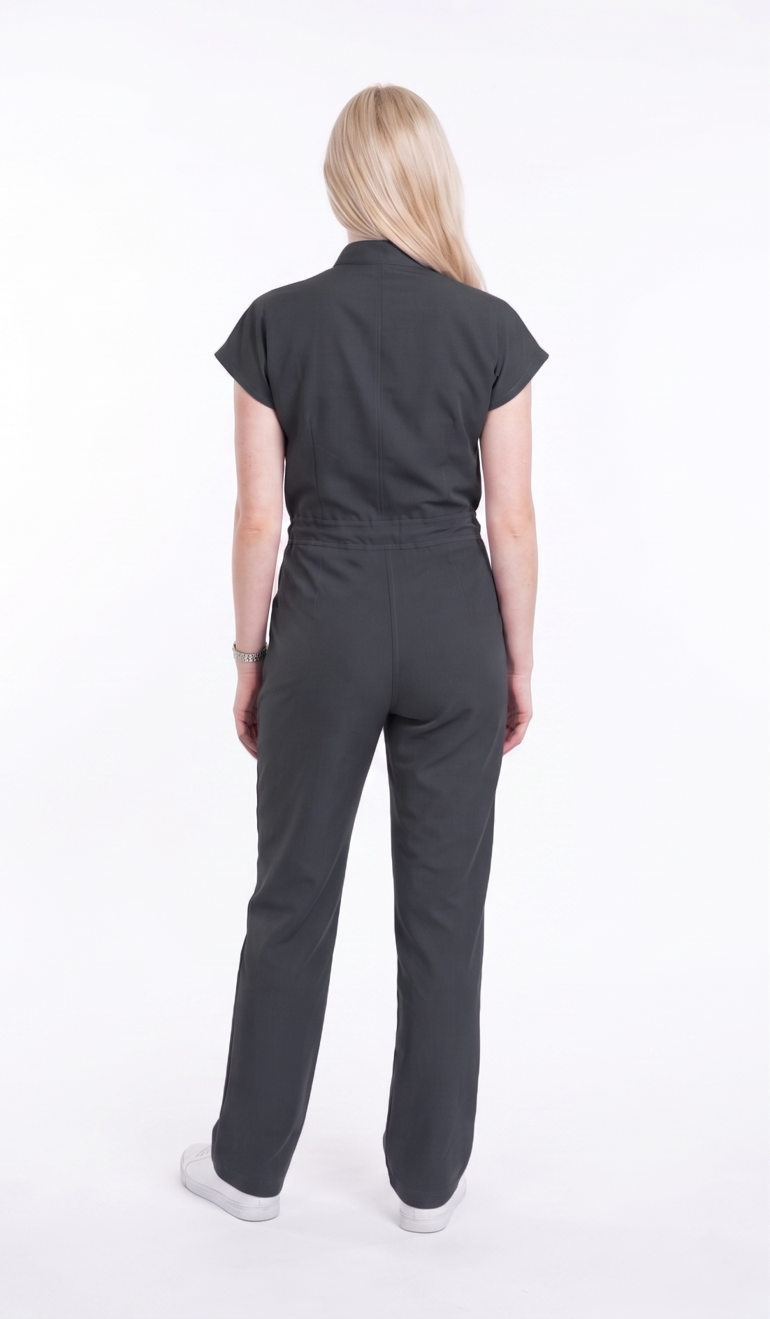 Jumper Gris Oxford Liso - Imagen 5