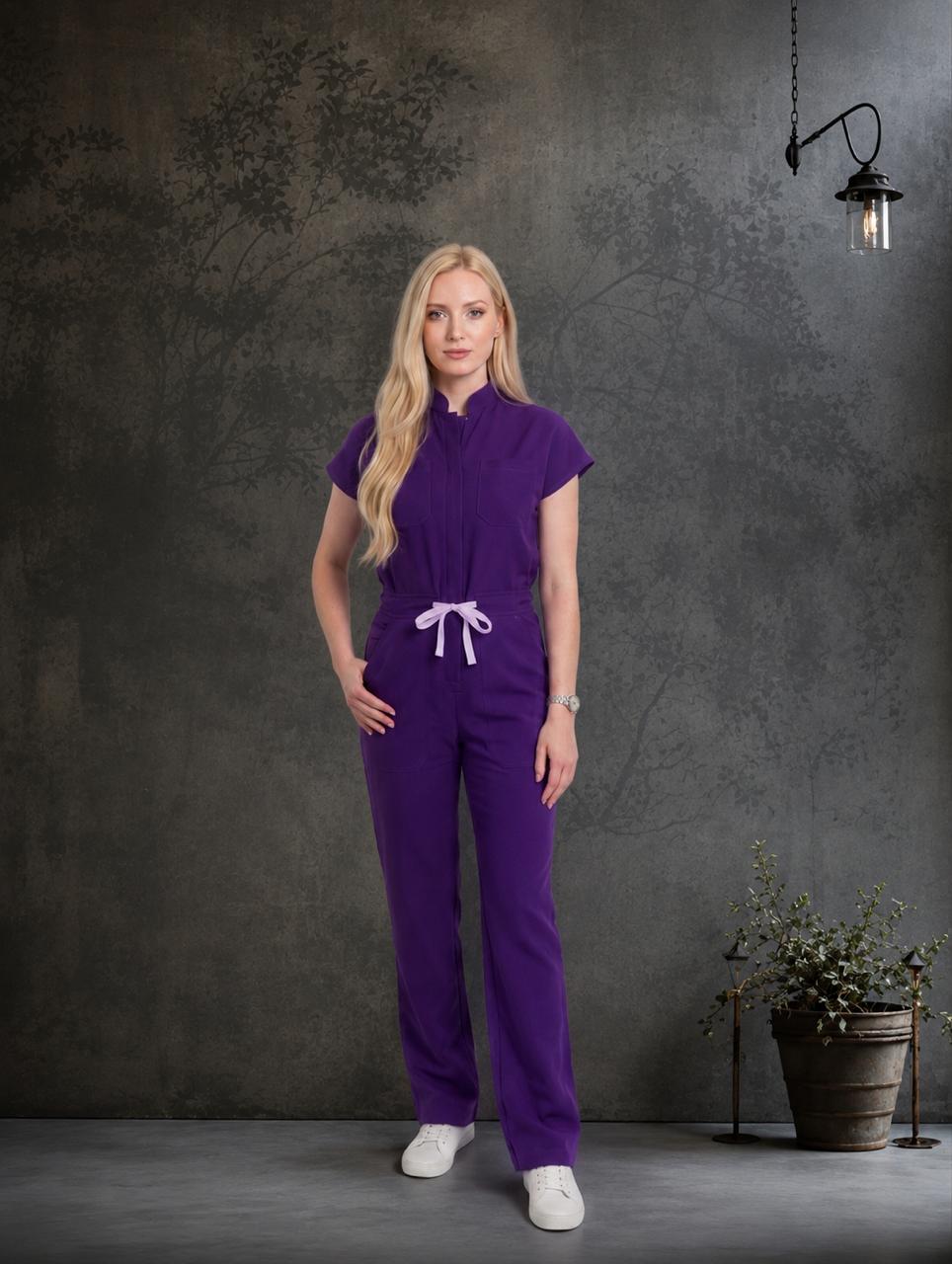 Jumper Berenjena Liso
