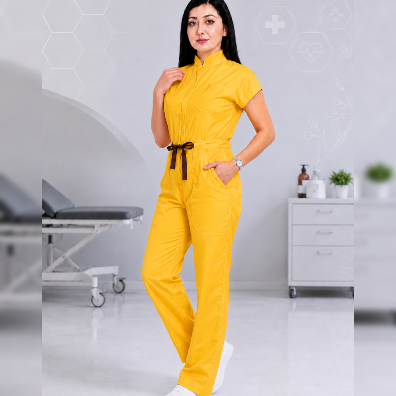 Jumpsuit amarillo mango